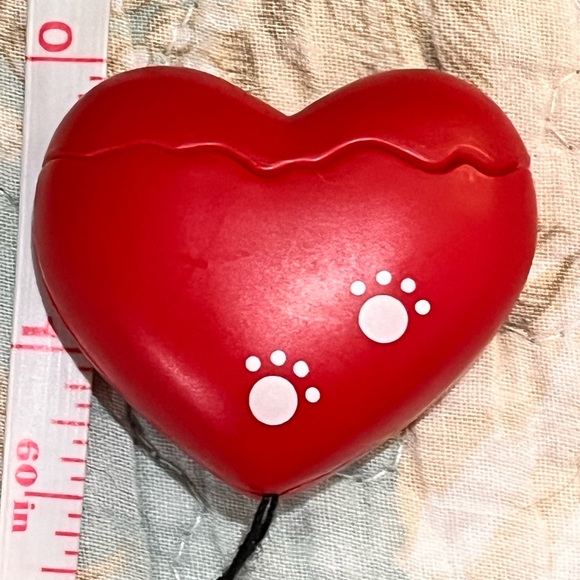 Russ  Valentines Vintage Pull String POP UP BEAR HEART “I live you” 1980s - Picture 3 of 6